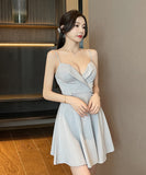 【3色】ミニドレス キャバドレス Aライン かわいい 新作 MY2-YM8745