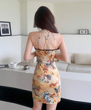 ミニドレス キャバドレス チャイナドレス かわいい 新作 MY2-MLS7044