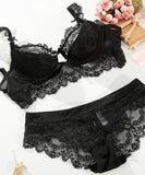 【上下セット】ランジェリー ブラ 下着 新作 セクシー 透け感 谷間魅せ デート MY8-SMX9168B