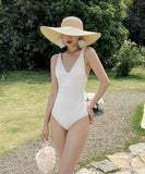 水着 新作 かわいい リボン 背露出 高品質 モノキニ MY7-RT-LN8110