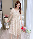 ワンピース ドレス サンドレス サマードレス かわいい インスタ映え MY2-SYF-1778