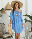 【6色】サンドレス ハワイ ビーチ 旅行 海辺 スリット セクシー XH2-MX-ZS2081