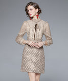 ミニドレス ドレス ゴージャス レース 宴会 結婚式 パーティー MY2-ZY-911#616