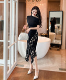 ロングドレス ひざ丈ドレス 新作 ゴージャス 高品質 手作り MY2-JY30141