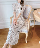 【上下セット】ワイドパンツ 新作 トッド柄 かわいい 透け感 夏 柔らかい 涼しい MY2-JY4790