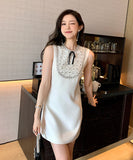 ミニドレス キラキラ 新作 かわいい ゴージャス 手作り 新作 MY2-LML-003