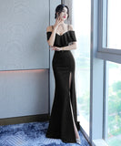 【4色】ロングドレス パーティードレス ゴージャス フリル 新作 MY2-XYD2320