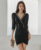 ミニドレス キャバドレス レース 新作 ゴージャス 高見え MY2-ZED882546BH506