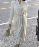 ニット コート 新作 ゴージャス 高見え 秋冬 暖かい MY2-QT-QLX996