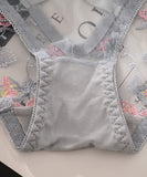 5色 パンツ 刺繡 レース 透け感 かわいい 新作 勝負 MY8-QC1506