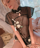 【4色】ルームウェア 新作 チャイナドレス 肌見せ 大人かわいい えちえち MY8-WYTS1897