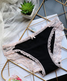 【5色】パンツ パンティ レース かわいい フリル リボン 柔らかい MY8-LSJ-9688