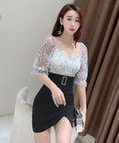 ミニドレス キャバドレス 新作 かわいい ゴージャス 高見え MY2-MLS4622