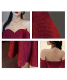 【4色】新作 ミニドレス Aライン かわいい フリル 着瘦せMY2-YM8747