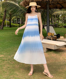 サンドレス 海辺 ロングドレス 着瘦せ 旅行 大人可愛い レディース XH2-XHY919283