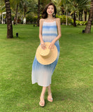 サンドレス 海辺 ロングドレス 着瘦せ 旅行 大人可愛い レディース XH2-XHY919283