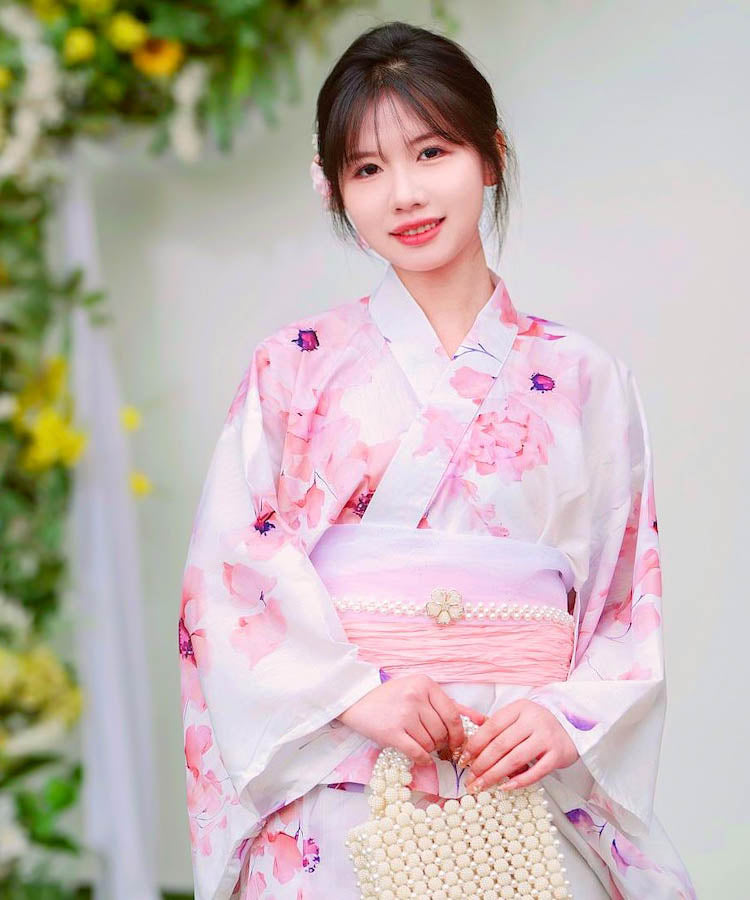 二部式 浴衣 3点セット 浴衣帯セット 花見 花火大会 浴衣セット