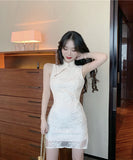 ミニドレス セクシー レース 高見え 新作 YT2-MLS4098