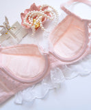 【2色上下セット】ランジェリー ブラジャー レース セクシー 刺繍 YT8-DLXB326