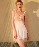 【3色】パジャマ  ルームウェア レース 新作 レース YT8-FY439