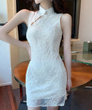 ミニドレス セクシー レース 高見え 新作 YT2-MLS4098