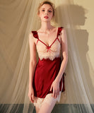 【3色】パジャマ  ルームウェア レース 新作 レース YT8-FY439