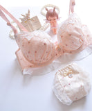 【2色上下セット】ランジェリー ブラジャー レース セクシー 刺繍 YT8-DLXB327