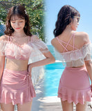 【2セット】ビキニ 水着  レース セクシー海辺  YT7-DS810330