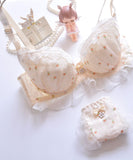 【2色上下セット】ランジェリー ブラジャー レース セクシー 刺繍 YT8-DLXB327