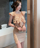 【3色】ミニドレス セクシー 新作 高見え YT2-YM8744