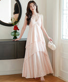 サンドレス  かわいい ピカピカ  淑やか 新作 YT2-YLS-CF22-3037