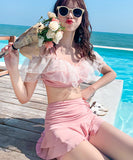 【2セット】ビキニ 水着  レース セクシー海辺  YT7-DS810330