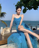 サンドレス  新作 セクシー 海辺 かわいい  YT2-AQR6756