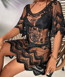 【2色】サンドレス レース セクシー 海辺 YT2-MX-ZS2154