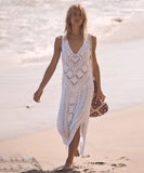 【4色】サンドレス セクシー ニット 旅行 海辺 YT2-MX-ZS1769