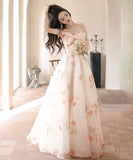 ロングドレス パーティードレス  高品質 花柄 高見え YT2-YWL727