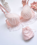 【5色上下セット】ランジェリー ブラジャー レース セクシー 刺繍 YT8-DLXB030-2