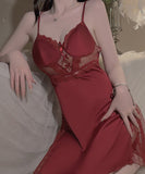 3色 パジャマ ルームウェア セクシー透け感 YT8-GR3253