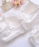 【2色上下セット】ランジェリー ブラジャー レース セクシー 刺繍 YT8-DLXB326