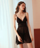 パジャマ  ルームウェア レース  背露出 新作 YT8-FY292