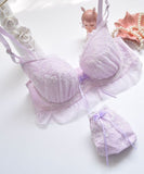 【5色上下セット】ランジェリー ブラジャー レース セクシー 刺繍 YT8-DLXB030-2