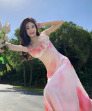 サンドレス  新作 セクシー かわいい 海辺 YT2-YLS-E283-9752