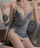 3色 パジャマ ルームウェア セクシーレース YT8-GR2817