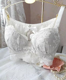 【3色上下セット】ランジェリー ブラジャー レース セクシー 刺繍 YT8-DLXB030-1