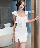 【3色】ミニドレス セクシー 新作 高見え YT2-YM8744