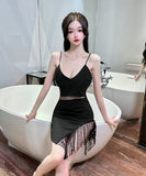 ミニドレス 新作 セクシー 背露出 ピカピカ YT2-LQE0290