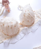 【2色上下セット】ランジェリー ブラジャー レース セクシー 刺繍 YT8-DLXB327