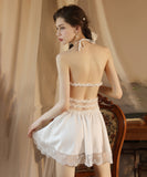 パジャマ ルームウェア かわいい セクシー 背露出 YT8-FY426