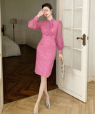 手作り 膝丈ドレス partyドレス チュール キラキラ エレガント 宴会 マーメイドドレス XH2-JY50779