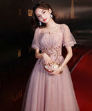 【2色】ナイトドレス 宴会 ロングドレス キラキラ お姫様 誕生日 パーティー 演奏会 XH2-YWL8.26